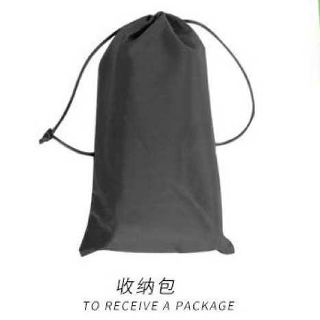 Sac en tissu noir (personnalisable)