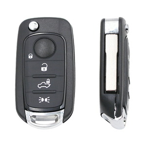 3/4 düğmeler katlanır kapak uzaktan anahtar FSK 433.92MHz Megamos MQB ID48 AES çip Fiat Egea Tipo 500X kesilmemiş SIP22 bıçak modeli 16FA - Product Image 1