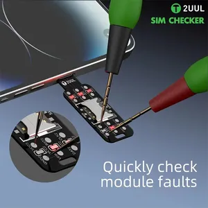 2UUL Dual SIM Checker per telefono cellulare rapidamente controllare modulo guasti SIM Card strumento di rilevamento rapido segnale - Product Image 3