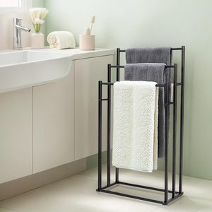 Sky-Touch freestanding tầng Rack khăn đứng 3 tầng thiết kế kim loại cho khách sạn sử dụng cho khăn lau khô lưu trữ hiển thị phòng tắm - Product Image 4