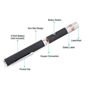 Одноточечная Трехцветная лазерная ручка - Product Image 4