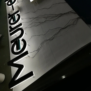 Promotion auf Outdoor Wand montage 3D Back Luminous Logo Alle Arten von Schriftarten mit Fernbedienung für die Dekoration - Product Image 6