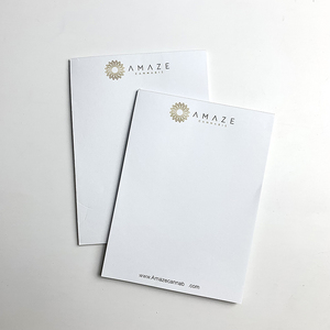 Personalizado con monograma A4,A5,A6 Logotipo estacionario Impresión Escritura en blanco Bloc de notas para rascar Bloc de notas de papel para oficina - Product Image 5
