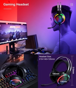 4 in <strong>1</strong> <strong>Keyboard</strong> <strong>Mouse</strong> Headphone Combo Wired Desktop 104 Key Gaming <strong>Keyboard</strong> for Pc <strong>Computer</strong> - Product Image 6