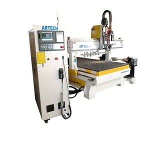 Enrutador CNC ART 1325 de 4 ejes con cambiador automático de herramientas ATC, máquina de grabado CNC para fresado de madera - Product Image 4