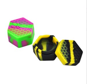 Colored Small Hexagon Silicon <strong>Container</strong> <strong>Non</strong> <strong>Stick</strong> 26ml Storage <strong>Container</strong> Box - Product Image 2