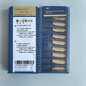 เครื่องมือกลึงเครื่องตัดทังสเตนคาร์ไบด์ CNC GTD200C020-FG GST7135เคลือบผิวแท้ความแม่นยำสูงเครื่องมือ - Product Image 4