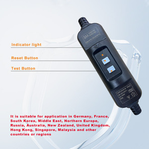 10ma açık su geçirmez Inline taşınabilir artık akım cihazları RCD fiş PRCD - Product Image 3