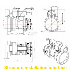 LD50Xレーザー距離センサーモジュールDIY1535nmレーザー赤外線センサー光学距離RS425000mレーザー距離計モジュール - Product Image 4