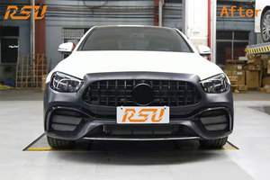 2021 New Facelift Full Complete Modified Parts for B ENZ W213 Upgrade to <strong>E63</strong> Body <strong>Kit</strong>