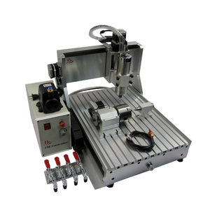 台式数控刳刨机数控3040 z-vfd 1.5千瓦VFD水冷主轴USB带旋转轴3d数控切割机