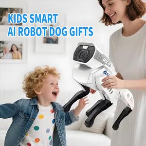 Intelligentes High-Tech-Roboters pielzeug für Kinder Handy-Fernbedienung DIY-Programmierung aus strap azier fähigem Kunststoff - Product Image 5