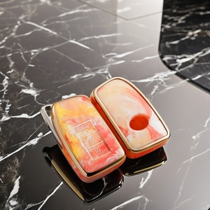 Customizable Logo Marble TPU Car <strong>Key</strong> Case 2021-2023 <strong>Lexus</strong> IS250 <strong>IS300</strong> IS350 RC300 RC350 RC F Car <strong>Key</strong> Cover Jade Color - Product Image 3