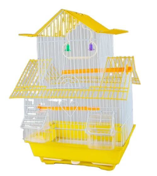 Portable pet cage display cage wire carry villa parrot cage export breeding bird carry custom