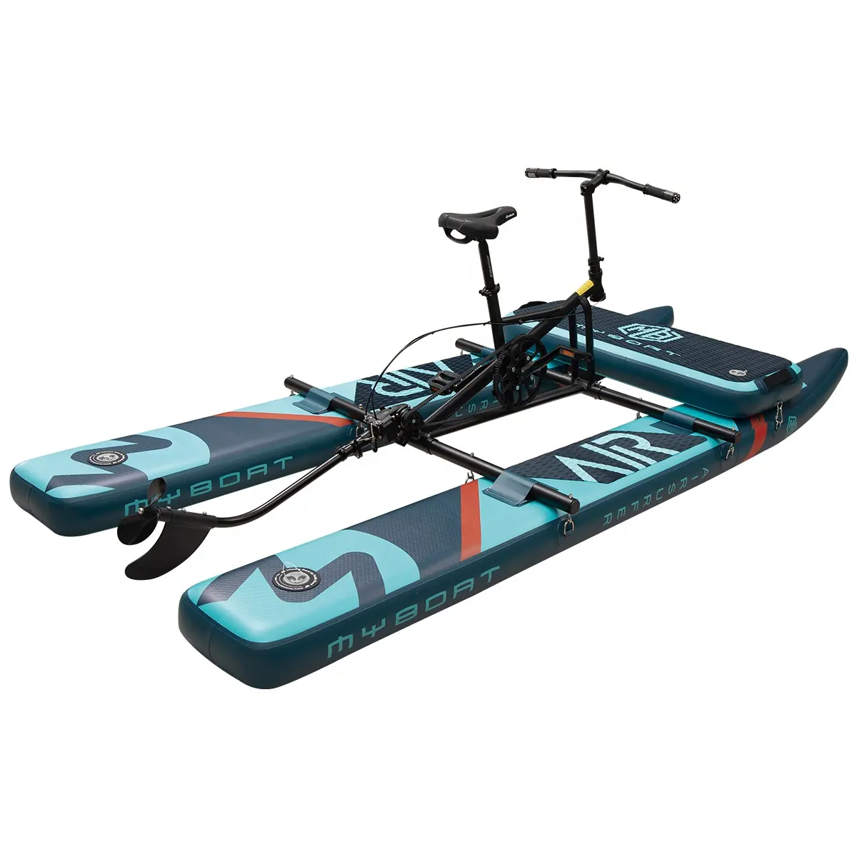 Neues Produkt Fahrräder Meerwasser Fahrrad See Fahrrad Leicht gewicht Klapp rad Pedal Aufblasbares Float Wasser Fahrrad