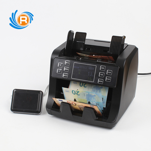 Pantalla TFT con contador de dinero de bandera 1400 piezas/min Contador de billetes de carga frontal Máquina contadora de billetes - Product Image 5