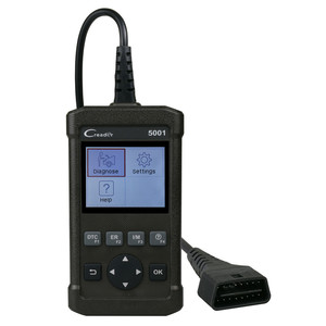 2024 Creader 5001 Obd2 Eobd herramienta de diagnóstico automático Obd 2 Obdii lector de código escáner CR5001 con varios idiomas - Product Image 3