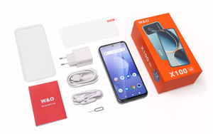 6.5インチディスプレイクアッドコアプロセッサを搭載したAndroidX100 LTE Android10スマートフォン3GB32GBバックフィンガープリント - Product Image 6