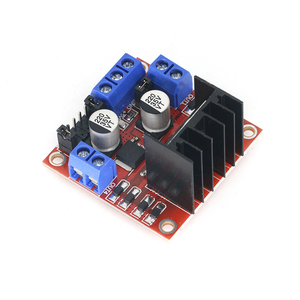 โมดูลบอร์ด H-Bridge DC สเต็ปเปอร์มอเตอร์ไดรฟ์แบบคู่ L298N วงจรรวมรุ่นใหม่สำหรับสมาร์ทคาร์และแอพพลิเคชั่นหุ่นยนต์ - Product Image 3