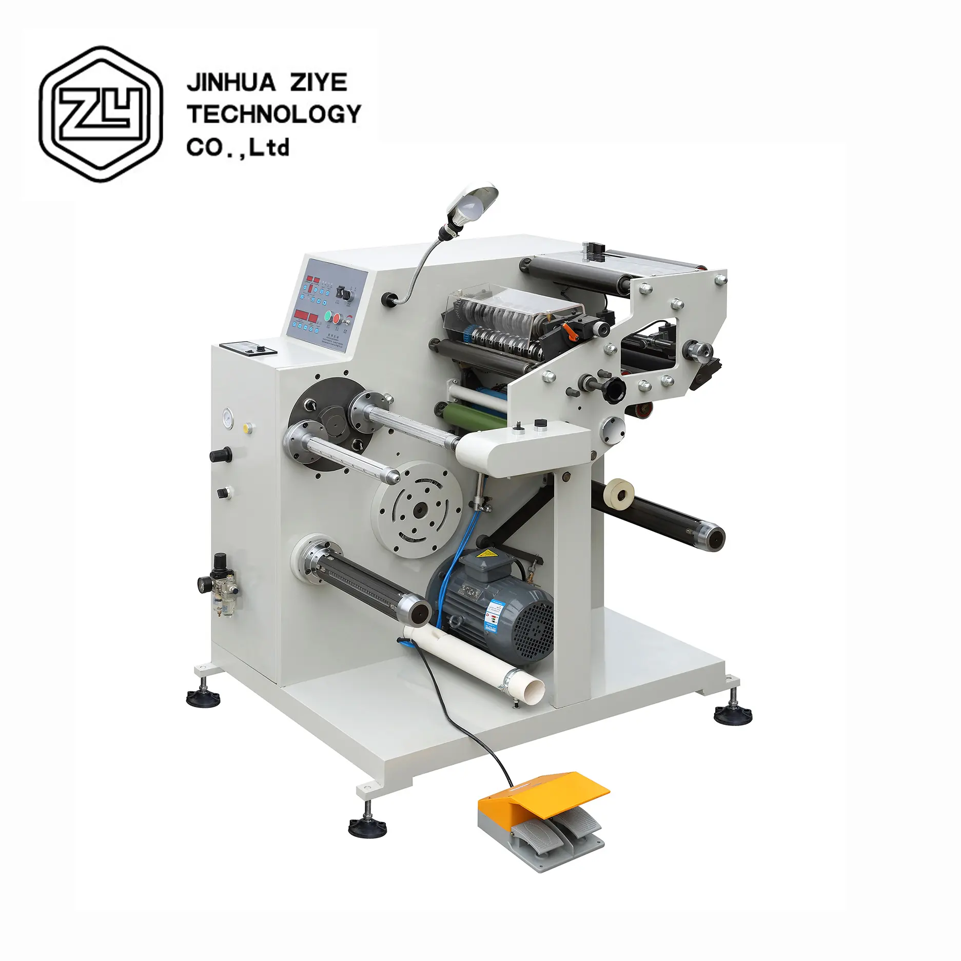 SL320B Hoge Kwaliteit Label Roller Papier Slitter Snijden Terugspoelen Machine Prijs