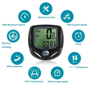 Sunding 546C <strong>Wireless</strong> Bike Speedometer Waterproof Road Bike <strong>Cycling</strong> <strong>Computer</strong> <strong>Wireless</strong> Bicycle <strong>Computer</strong> - Product Image 5