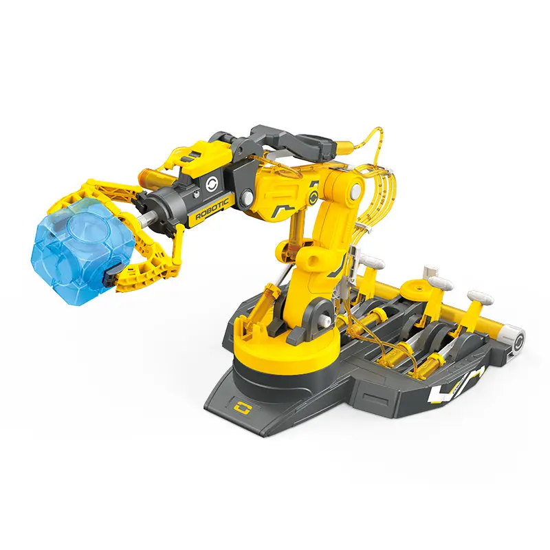 3-in-1 hydraulischem mechanischen Arm STEM Bauprojekte Spielzeug Kinder Wissenschaftskits