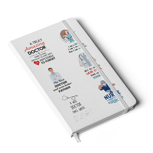 Cuaderno de tapa dura de lino con impresión personalizada, cuaderno de notas liso con logotipo personalizado A4 A5 A6 - Product Image 1
