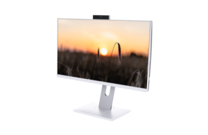Hailan 23.8 Inch All-in-one PC/AIO Silver White <strong>Desktop</strong> <strong>Computer</strong> for Office / Home - Product Image 3