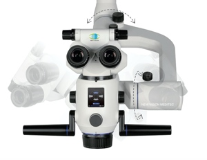 Chất lượng cao Ống nhòm 180 ° góc điều chỉnh của Led phẫu thuật Kính hiển vi cho stomatology nha khoa kính hiển vi apochromatic thiết kế - Product Image 2