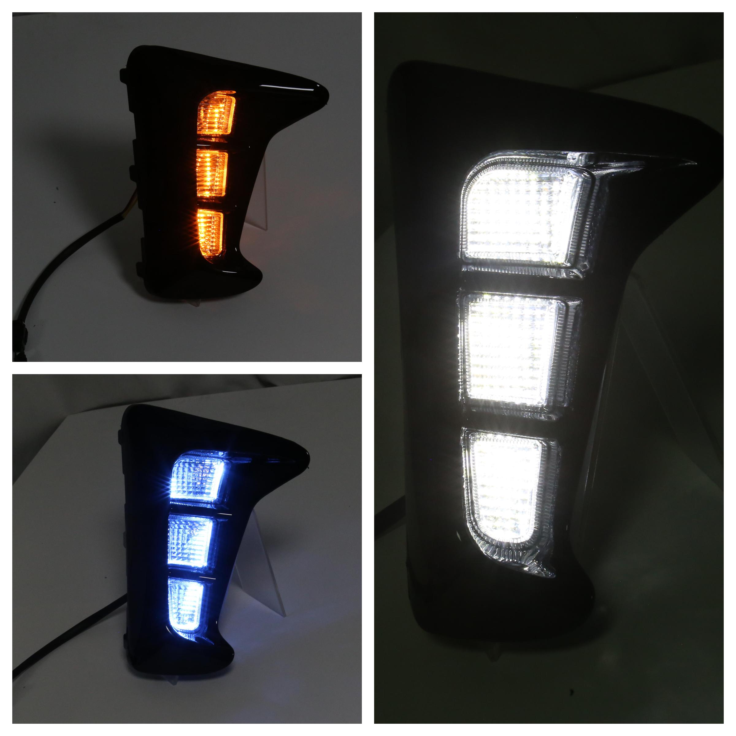 Ambre + blanc + bleu