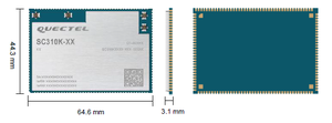 Quectel-módulo inteligente Serie SC310K, sistema de red múltiple, LTE, compatible con WiFi y BLE - Product Image 2