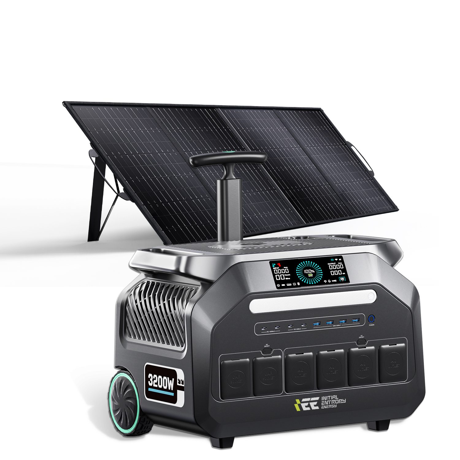 P3200 + 200w solar panel
