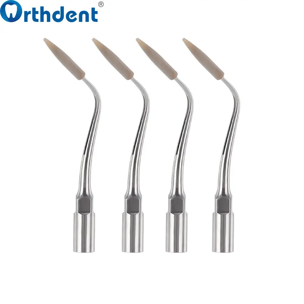 Orthdent Dental, 1 pieza, Punta ultrasónica P90 apta para escaladores EMS/WOODPECKER, Material de puntas de limpieza de implantes periodontales de acero inoxidable