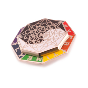 Bán Chạy Cuộn Dây Kéo Ve Áo Tráng Men Theo Yêu Cầu Kéo Sợi Cuộn Dây Ghim Tráng Men Cứng Đồng Xu Huy Hiệu - Product Image 5