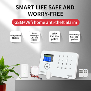 Kit de alarma inalámbrico para casa, sistema de alarma con sos/panic/botón de emergencia, WIFI, 16 idiomas, 4G/3G, aplicación Tuya - Product Image 4