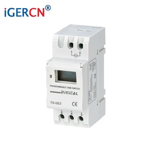 TS-GE2 digitale Timer interruttore di controllo 110-240vac 20amp programmabile grande LCD settimanale DHC AHC per il risparmio di ora legale - Product Image 3