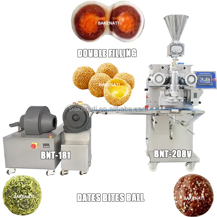 BNT-208V automatische kleine Energieproteinkugelherstellungsmaschine Sesamkugelherstellungsmaschine Energie-Kugelherstellungsmaschine