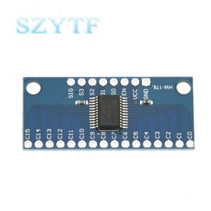 Arduino DIY用の新しいCD74HC406716チャンネルアナログデジタルマルチプレクサブレイクアウトボードモジュール - Product Image 1