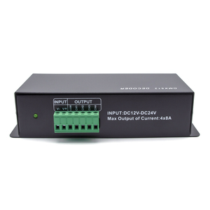 Grace 8A 4チャンネルディップDMX512デコーダーワイヤレスコントロール付き12V照明制御およびDMXコントローラ用 - Product Image 5