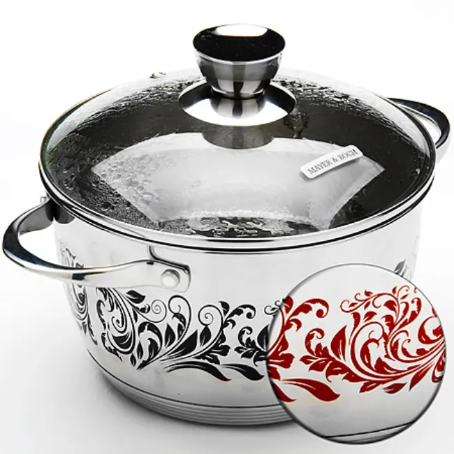Casseroles Nonstick Set Cookware Stainless Steel Soup Pot Stock Pot Kitchen Utensils Set Cookware