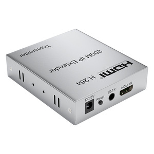 200M H.264 HDMI IP Extender IR-Steuerung Cat5e Cat6 Netzwerk HDMI Matrix USB RJ45 Ausgang 12V Eingang Unterstützt HDMI Loop Metal