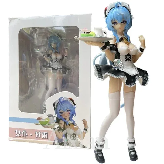 18CM gan yu Maid Anime figura sexy per bambini gioco giocattolo raccogli kawaii ganyu