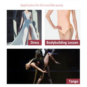 Patrón de personalización profesional Tanga invisible para mujer Calzoncillos sin costuras