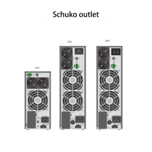 SANTAK kale serisi çevrimiçi UPS 2kVA 2000VA 2000 VA 1800W çift dönüşüm kulesi UPS uzun yedekleme süresi harici pil gerekli - Product Image 5