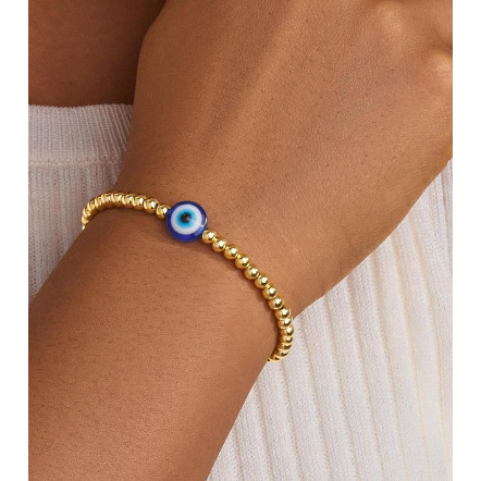 4mm Copper Beads Demon Eye