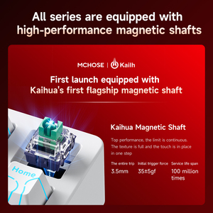 Mchose Jet 75 trục từ bàn phím cơ điện cạnh tranh trò chơi văn phòng tùy chỉnh cáp chuyên dụng độ trễ thấp - Product Image 3