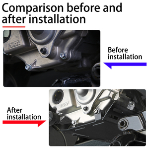 Yüksek kalite paslanmaz çelik motor şasi Guard koruyucu kalkan motosiklet modifiye şasi koruma çerçevesi için XMAX 300 - Product Image 4