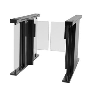 Buon controllo automatico rapido dell'accesso astuto dell'oscillazione del cancello del tornello nero del telecomando l'entrata barriera della falda - Product Image 2
