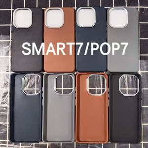 Grid Texture <strong>Flexible</strong> TPU Phone <strong>Shell</strong> for Tecno Spark 40 CAMON 40 SPARK GO 2 Soft TPU Phone Case for Infinix HOT 50PRO+ Cover - Product Image 2