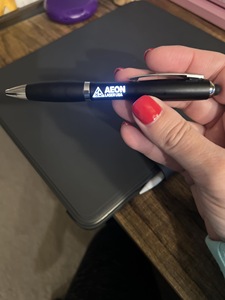 中国工厂发光二极管点亮笔多色软触定制标志促销礼品圆珠笔 - Product Image 2